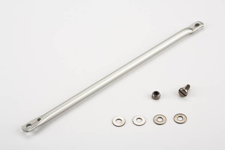 [QRCSTRP] Brompton rear carrier REAR stay  - alloy - including upper fastenings