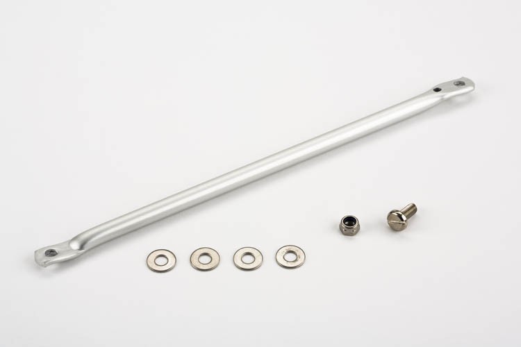 [QRCSTFP] Brompton rear carrier FORWARD stay  - alloy - incl. upper fastenings