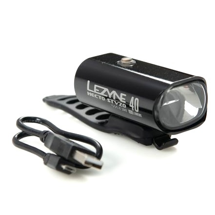 Brompton Lezyne STVZO 40  Front Light - Black