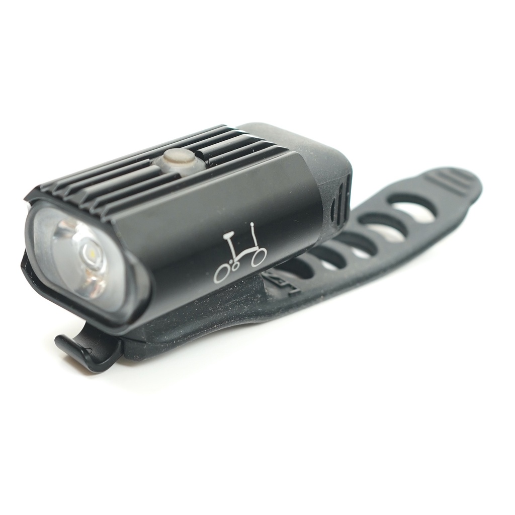 Brompton G Line Front Battery Light - Lezyne 500XL with bracket