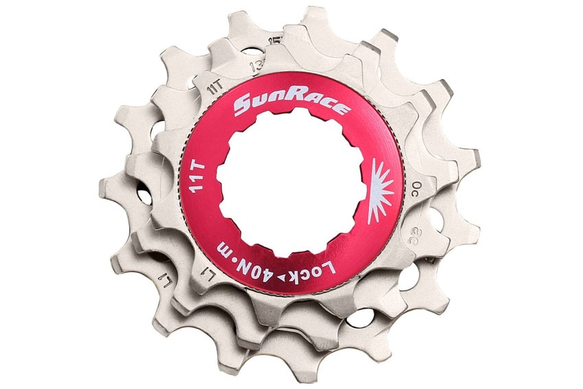 Sunrace 10-speed Lockring and sprocket set - 11 / 13 / 15 tooth