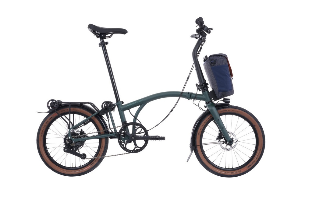 [B-GE-L4R-mFG-TYCC] Brompton G Line Electric - L - Forest Green