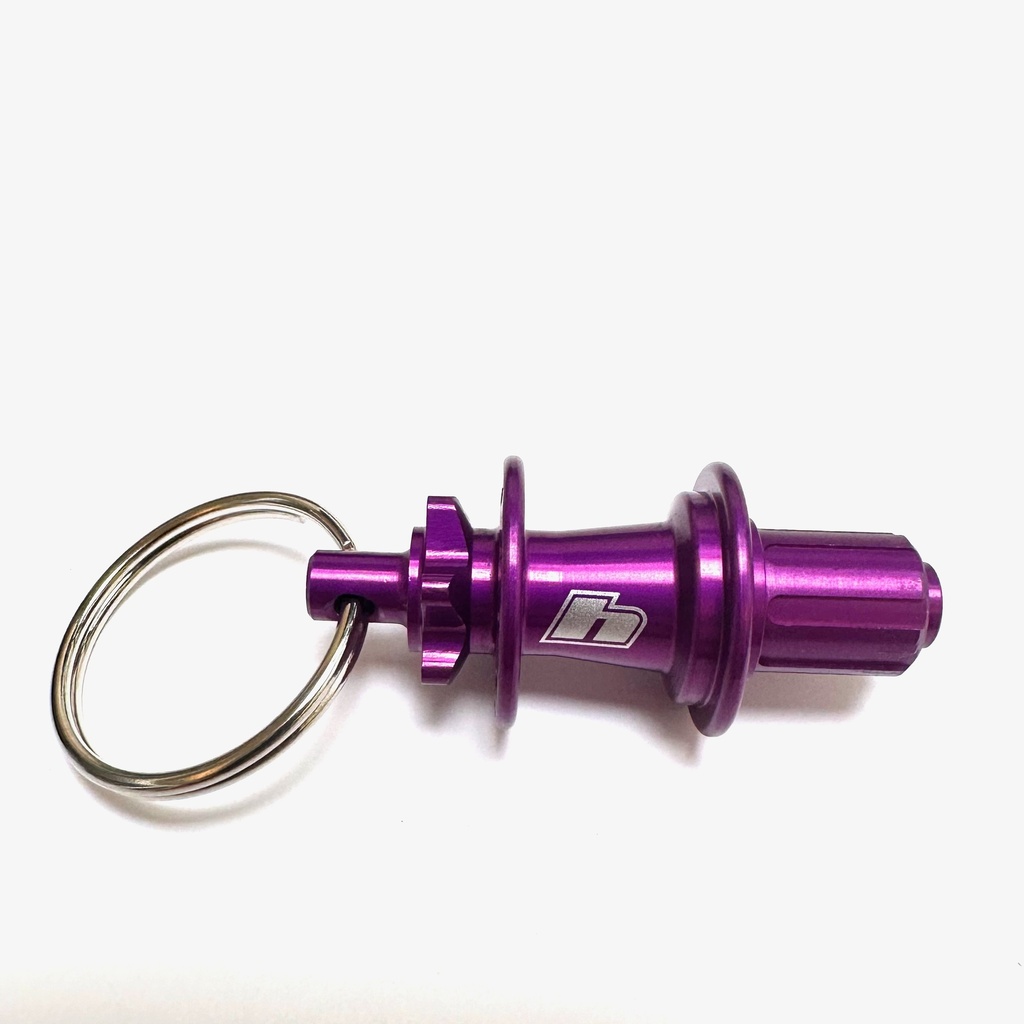 Hope Pro 5 Hub Keyring - Purple