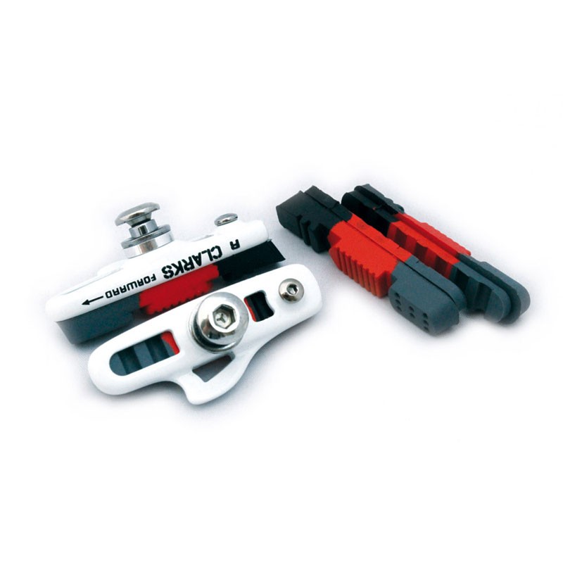 [CPS240] Clarks 55mm road shoe and spare brake pads