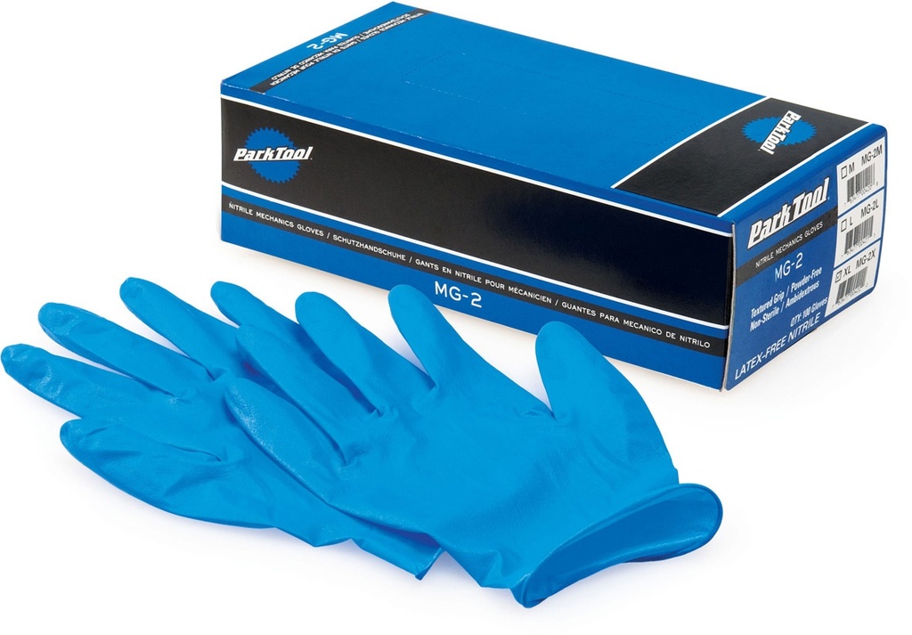 [MG-3S] Park Tools Nitrile Mechanics Gloves Small - MG3-S