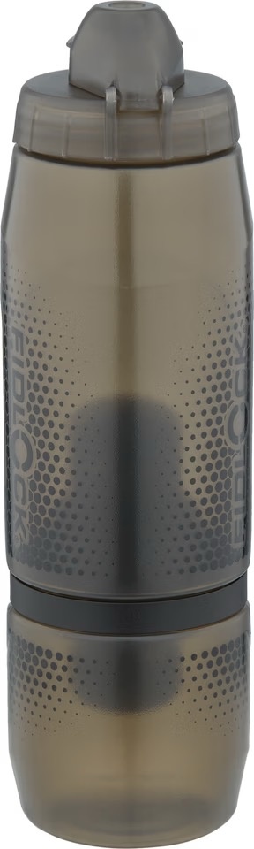 [09652-P01032(TBL)] Fidlock TWIST Single Bottle 800ml - transparent black / smoke