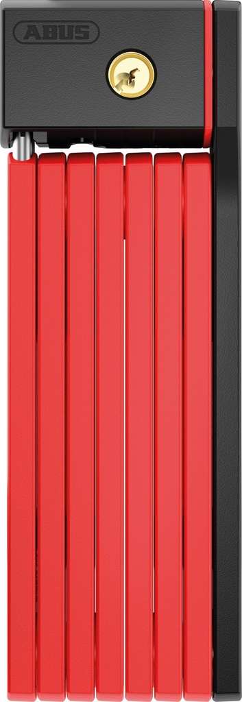 [86746] Abus BORDO Grip Big 5700K/100 Red SH Folding Lock 110cm - red
