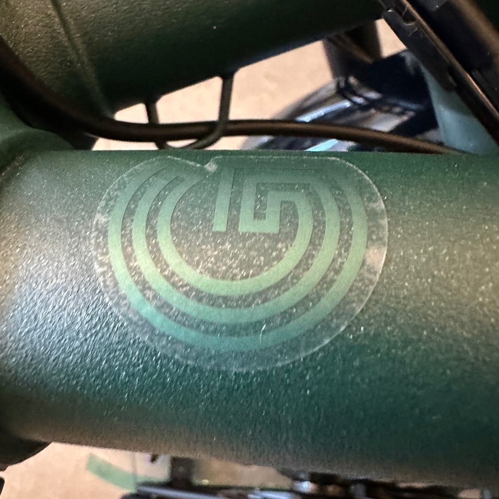 [GDECAL-FG] Brompton G line Decal Forest Green