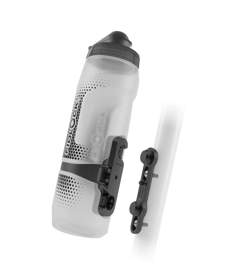 [09653-P01032(CLR)] Fidlock TWIST bottle 800ml - Clear - including bike base