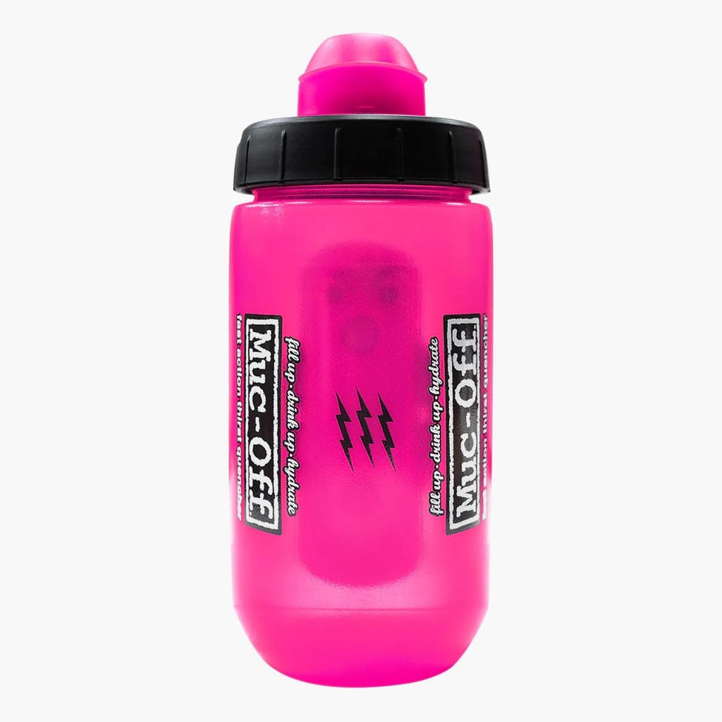 MUC-OFF x Fidlock twist bottle 450ml plus bike base - pink
