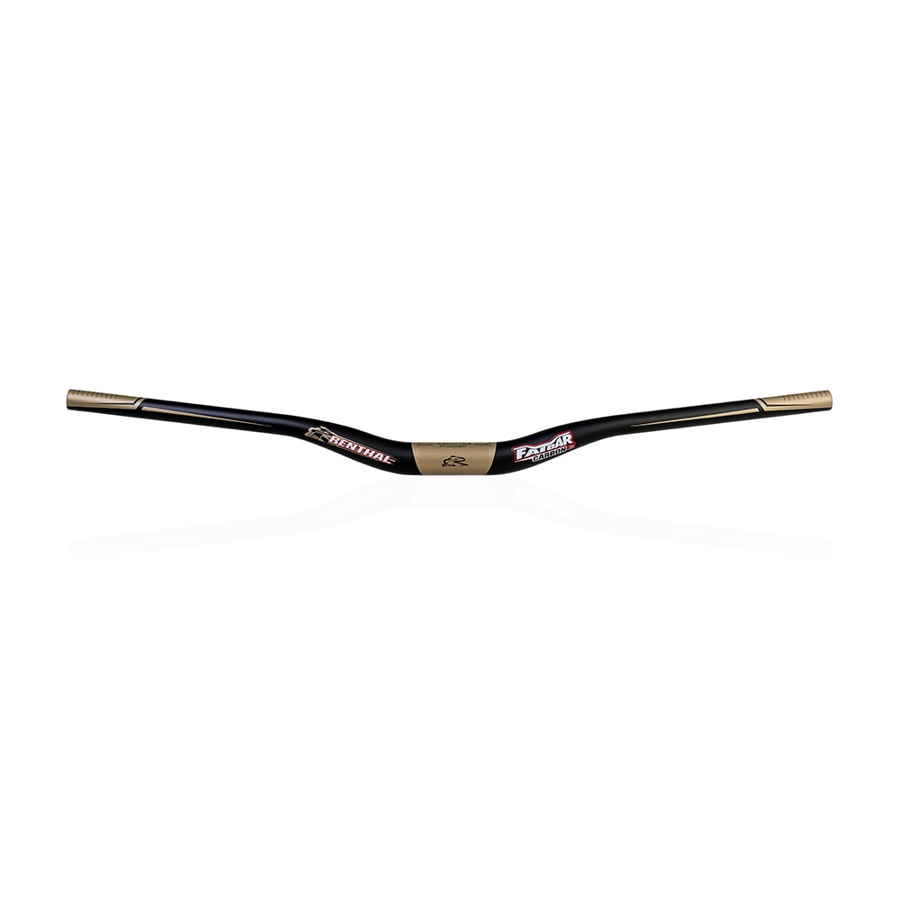[M179-01-BK] Renthal Fatbar Lite Carbon 10mm Rise - 31.8mm clamping diameter