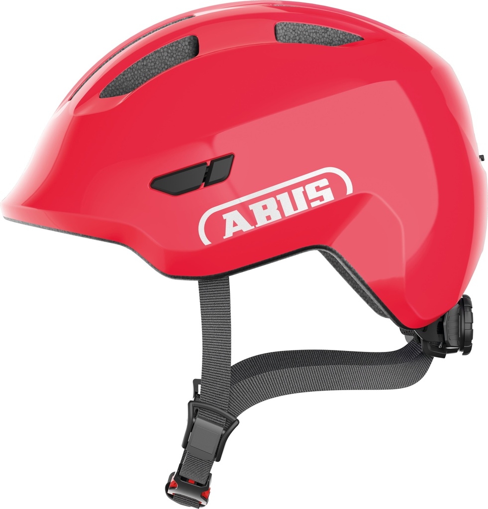 [67273] ABUS Smiley 3.0 Kids Small Leisure Helmet - Shiny Red