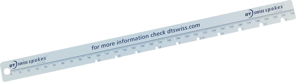 Proline spoke ruler from DT Swiss