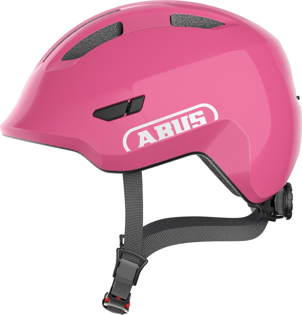 ABUS Smiley 3.0 Kids Medium Leisure Helmet - Shiny Pink