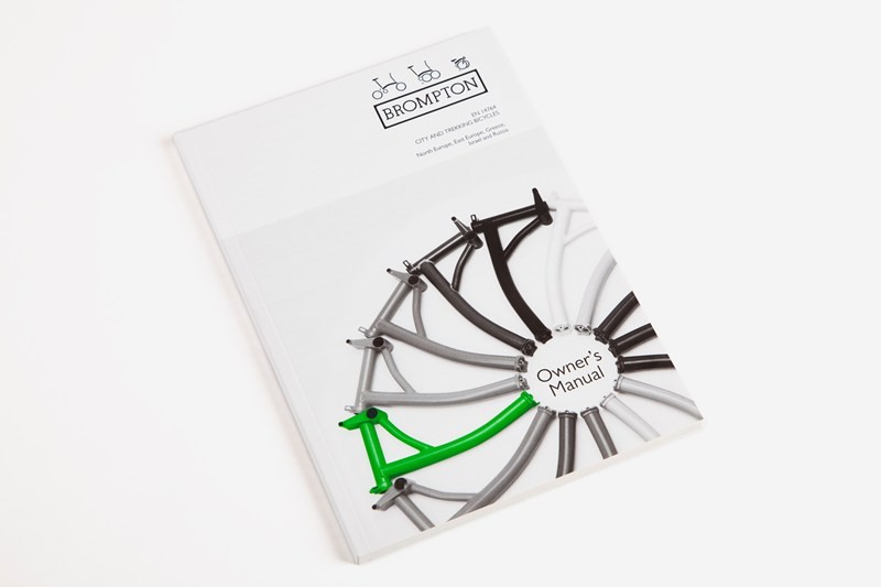 [QMANUAL-GREEN] Brompton Owners Manual - for Brompton folding bicycle - Scandinavian