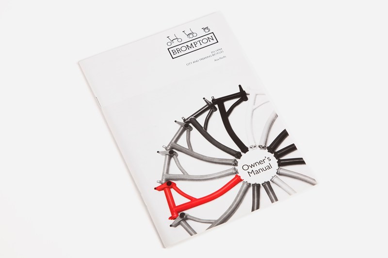 [QMANUAL-RED] Brompton Owners Manual - for Brompton folding bicycle - Chinese/Japanese