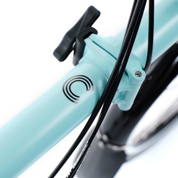 [B-C-M12L-mTG-rTG] Brompton C Line Explore 12-speed Mid - Turkish Green