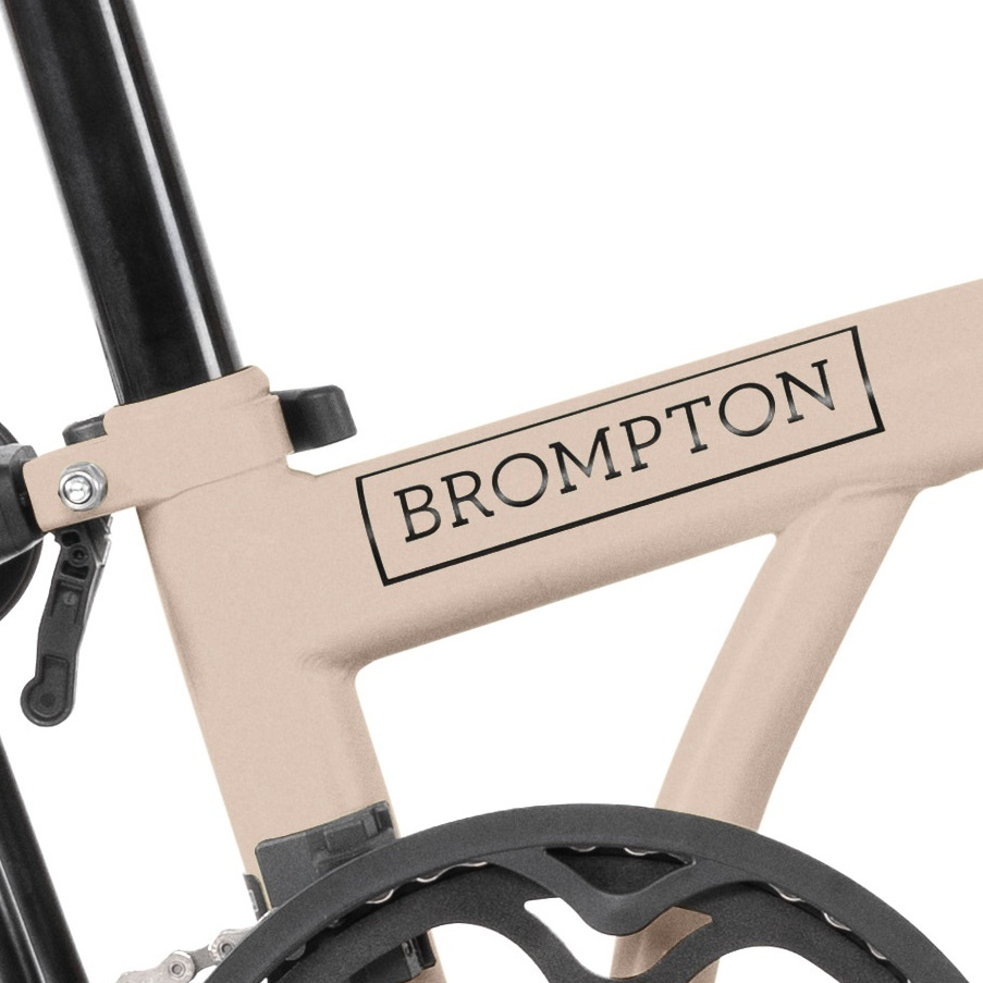 [B-C-S12L-mDS-rDS] Brompton C Line 12-speed Low - Dune Sand