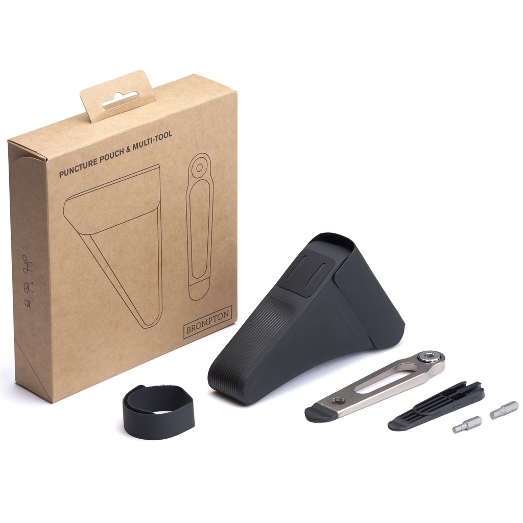 [QTOOLPOUCH] Brompton Puncture Pouch and Multi-tool - 16inch wheel version