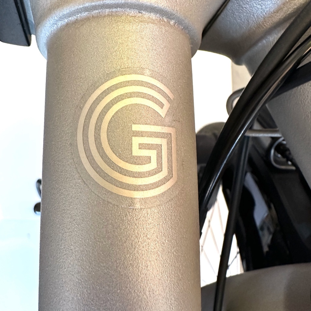 [GDECAL-TW] Brompton G line Decal Traildust White