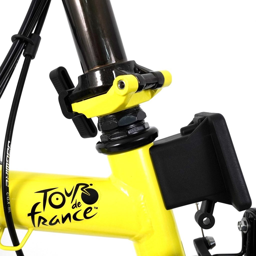 [B-SE-C-M6L-mXX-rXX-TYRMR-TDF] Brompton C Line 6-speed TdF 2025 Folding Bike