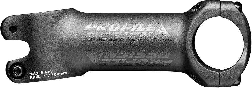Profile Design1/Zeroseven Stem - 7 Degree, 80mm - Black
