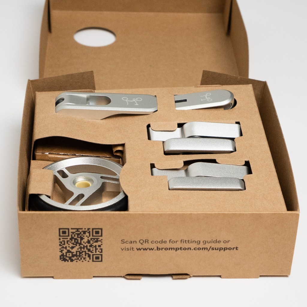 [THCSET-ALU-S] Brompton T Line Colour Touch points - Silver