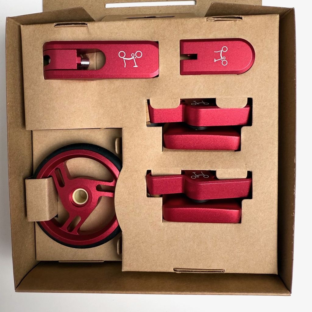 [THCSET-ALU-R] Brompton T Line Colour Touch points - Red