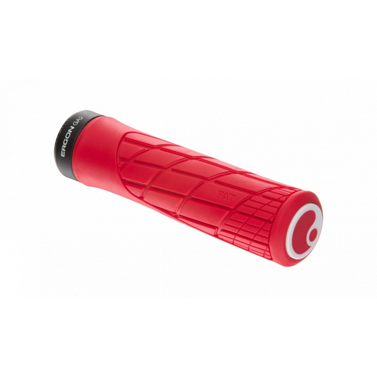 [424 101 89] Ergon GA2 Fat Handlebar Grips - Red