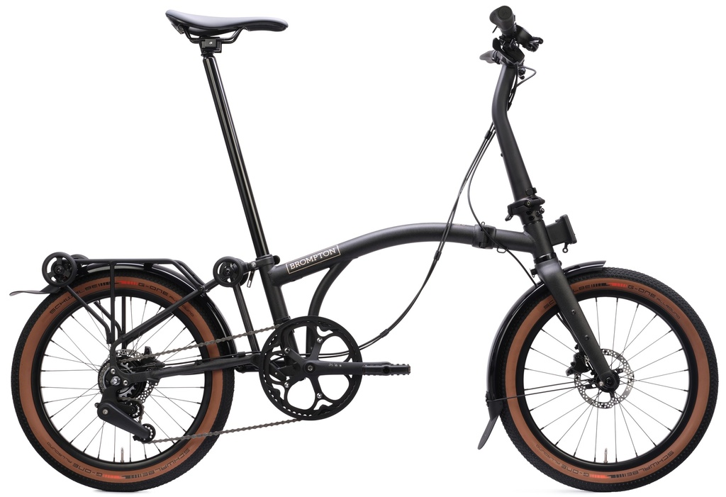 [B-G-M8R-mSB-TYGO] Brompton G Line - Medium - Space Black