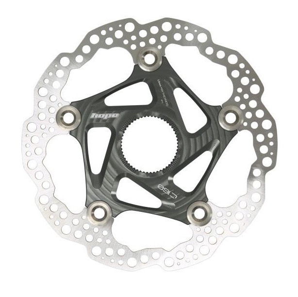 [HBSP3301606FK] Hope Floating Rotor- 6 bolt - 160mm - Smoke