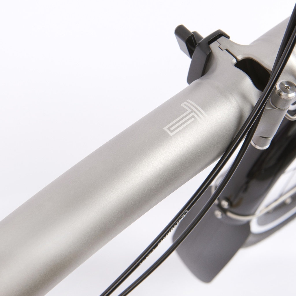 [QE-T-M4L] Brompton Electric T Line 4-speed - Mid rise bar