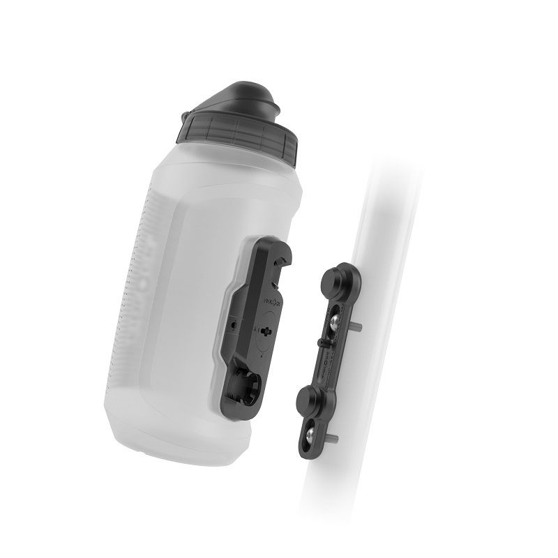 [09676-P01032(CLR)] Fidlock TWIST bottle 750ml Compact (Clear) incl bike base