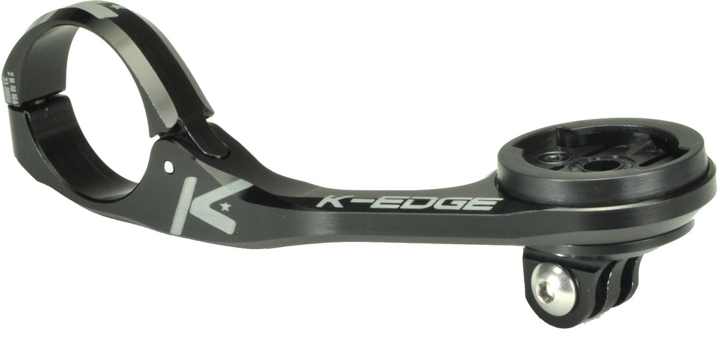 [K13-4505C-35.0-BLK] K-Edge Garmin Edge Combo Mount - Edge and Action Camera - 35.0mm - black