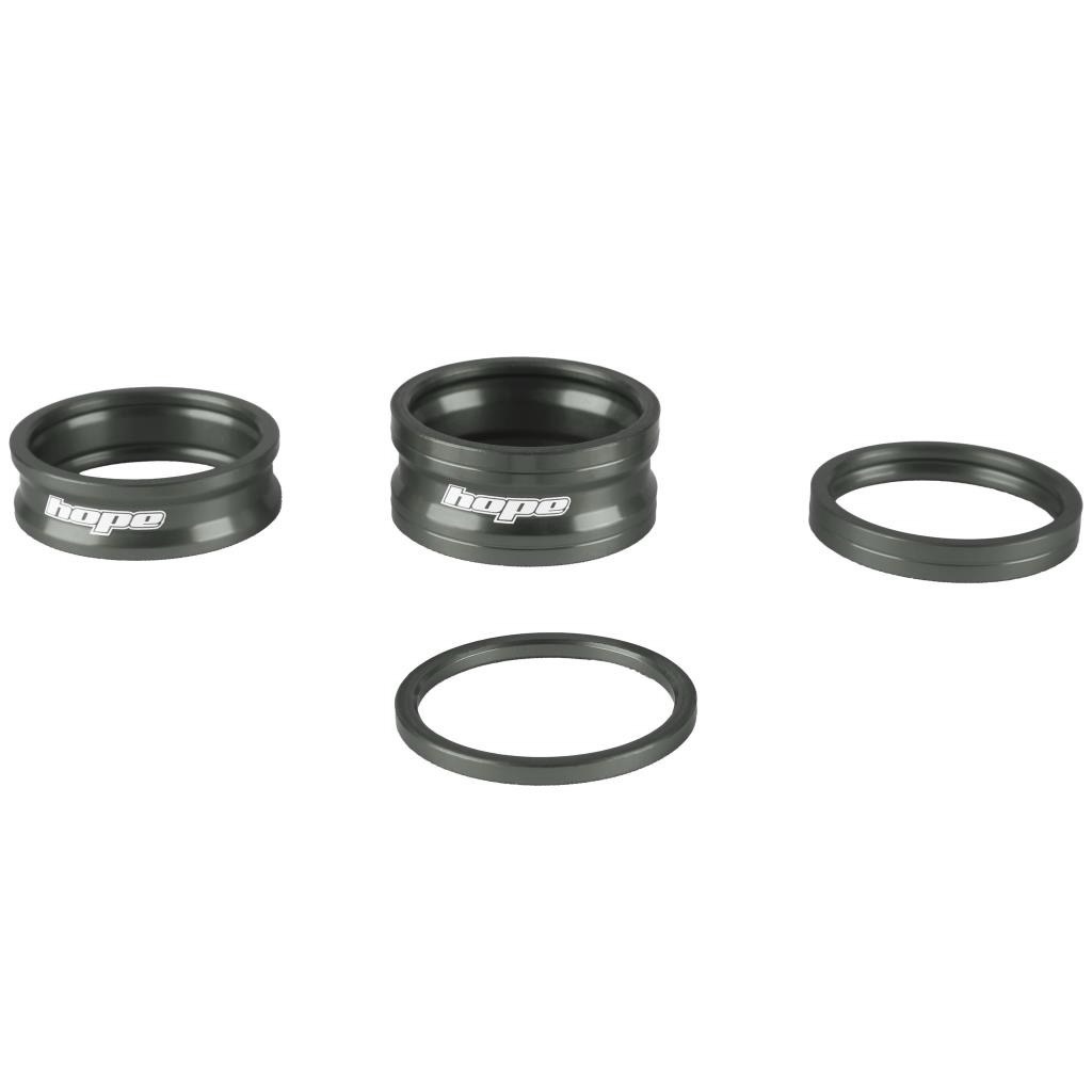 [SPDOCK] Hope headset spacers - Smoke - 2.5mm, 5mm, 10mm and 15mm