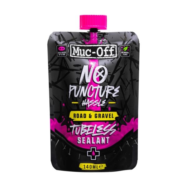 [21040] Muc-Off No Puncture Hassle Road and Gravel Tubeless Sealant 140ml