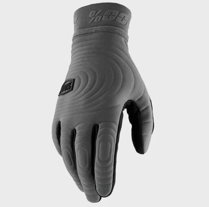 100% Xtreme Brisker Glove - Charcoal - Large