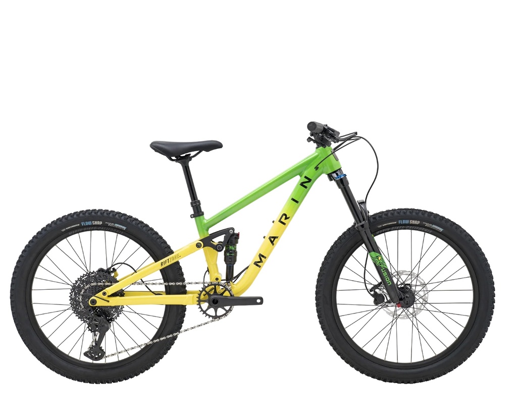 Marin RIFT ZONE JR 24 Green / Yellow Fade kids bike