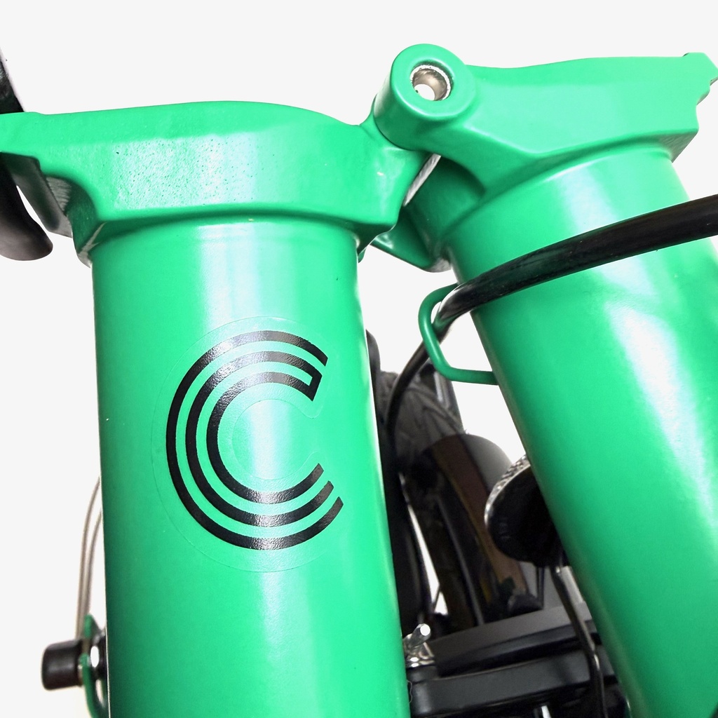 [B-C-H4L-mBGM-rBGM] Brompton C Line 4-speed High - Palm Green
