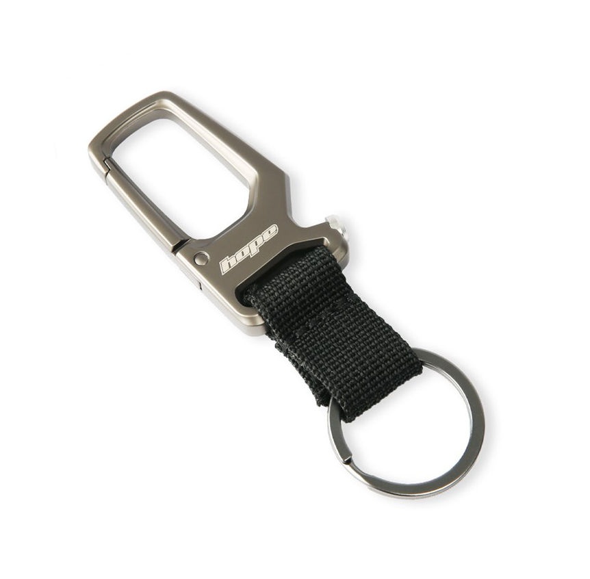 [PROM068] Hope Carabiner Keyring - Silver