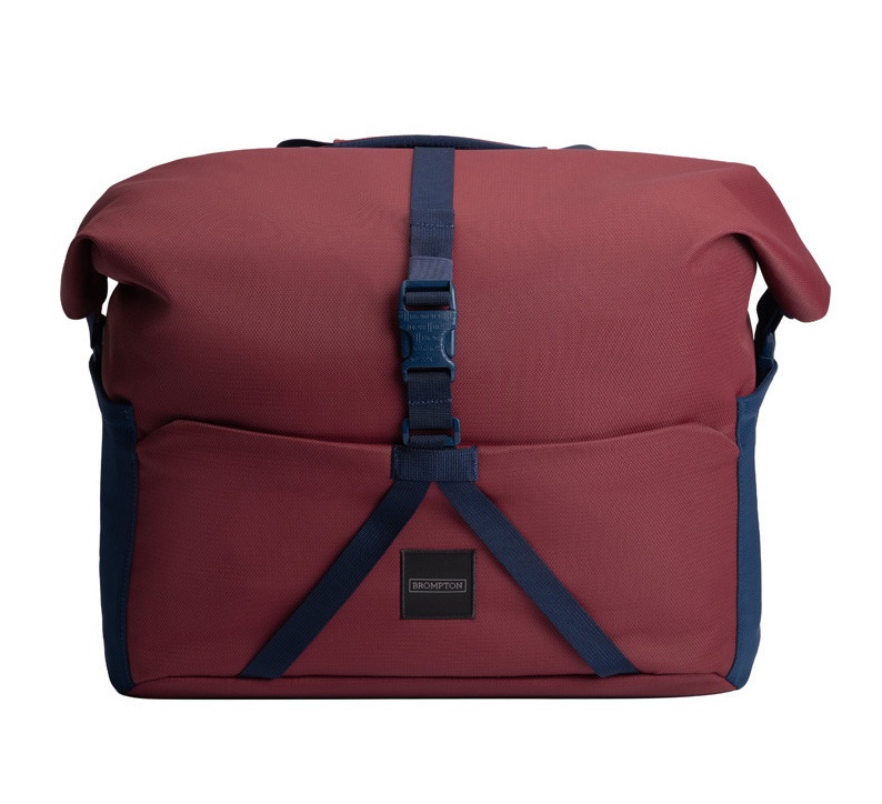 [QBOR-L-PLM] Brompton Large Roll Top Bag - Plum