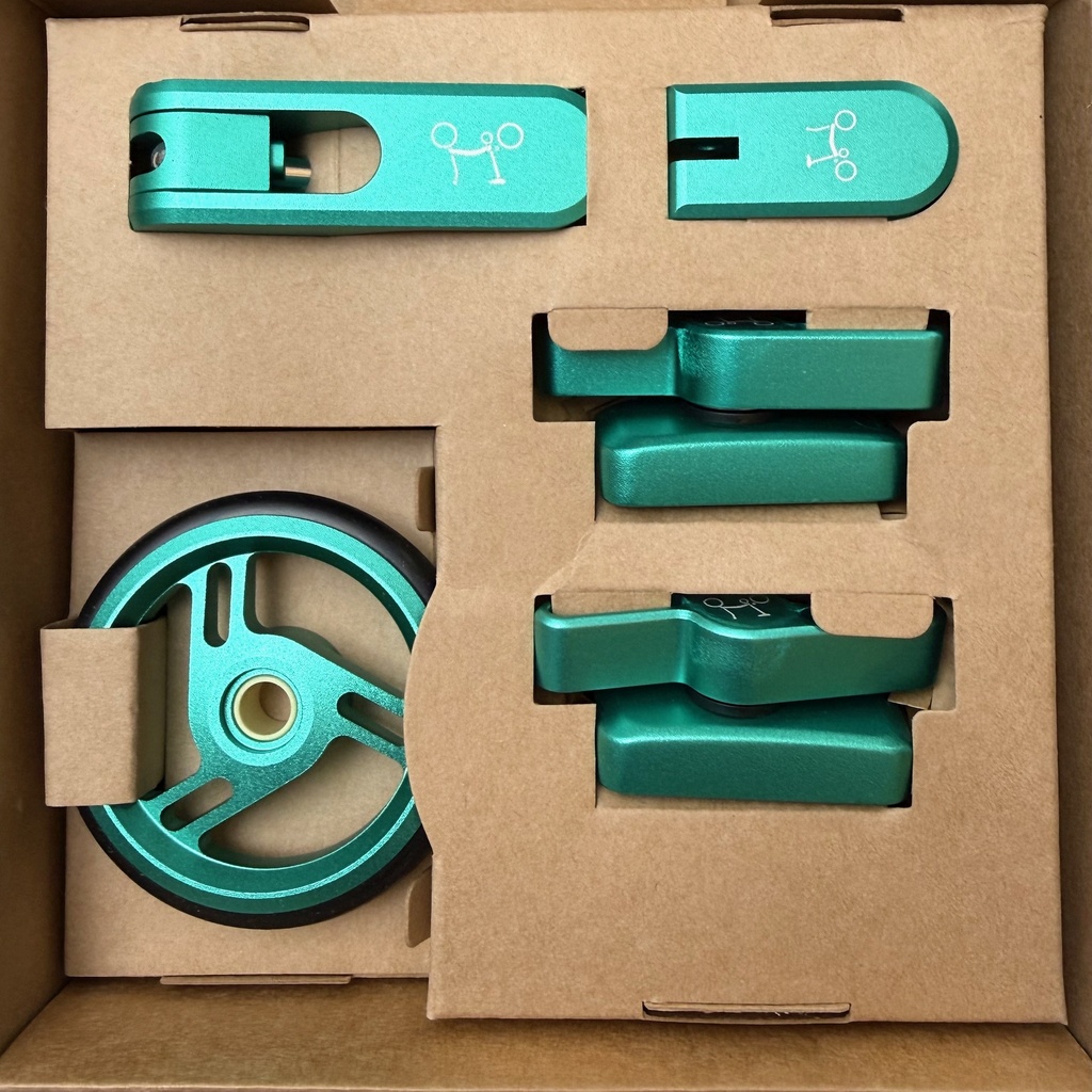 [THCSET-ALU-G] Brompton T Line Colour Touch points - Green