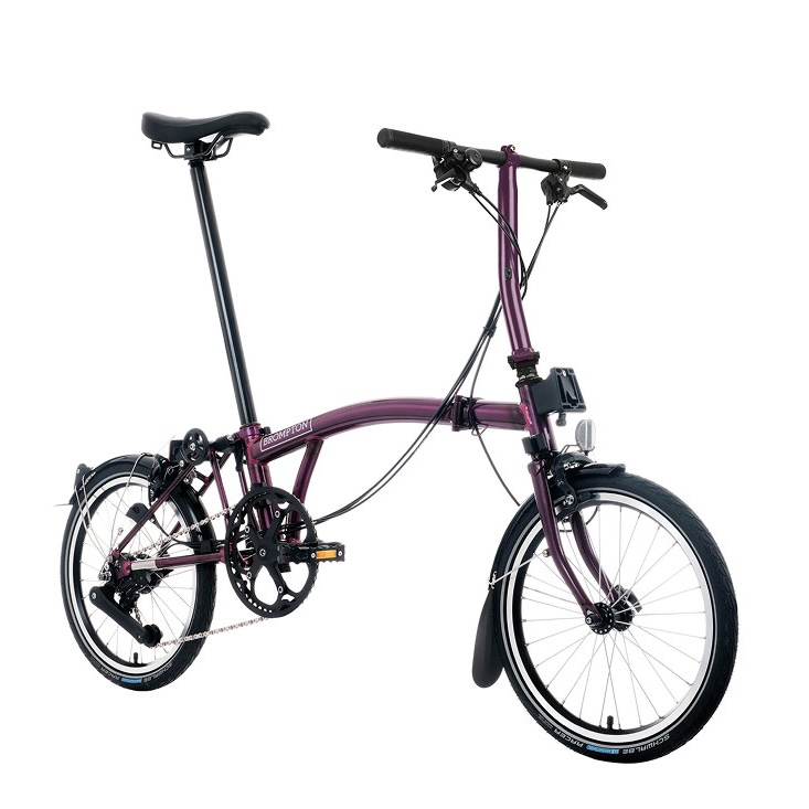 Brompton C Line 12-speed folding bike