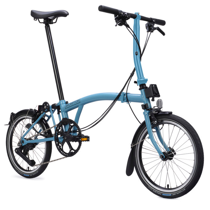 Brompton C Line 12-speed folding bike