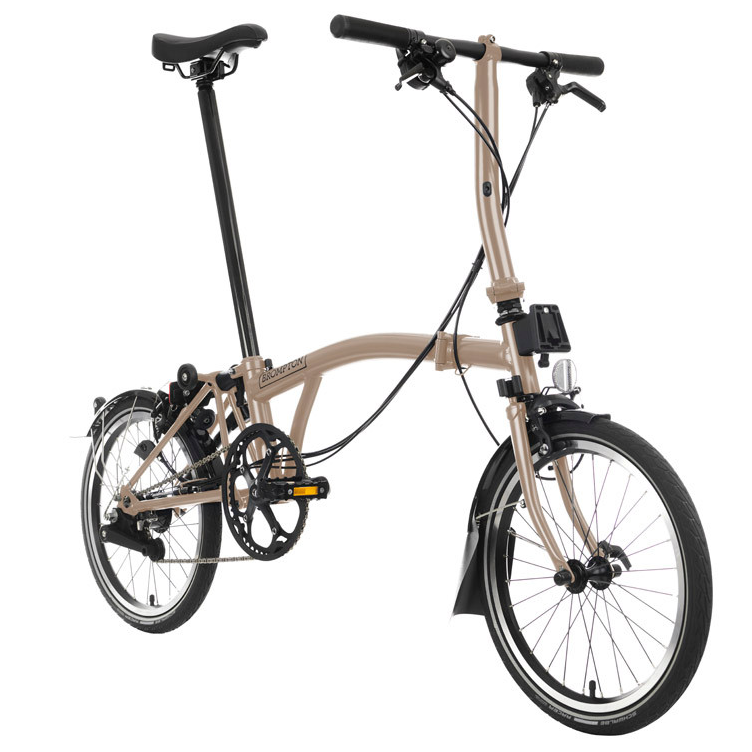 Brompton C Line 12-speed folding bike