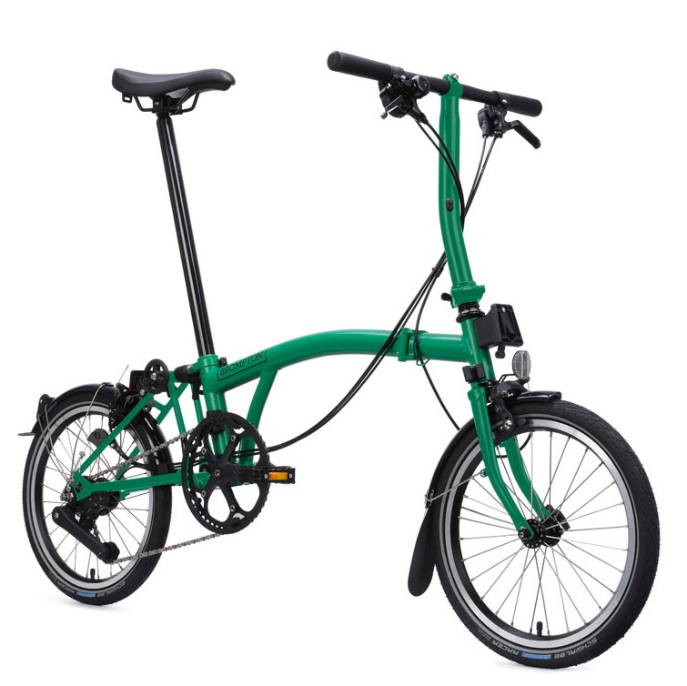 Brompton C Line 12-speed folding bike