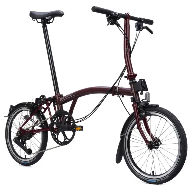 Brompton C Line 12-speed folding bike