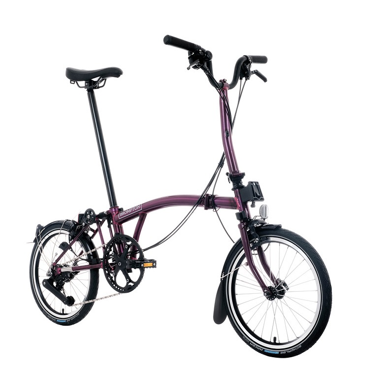 Brompton C Line 12-speed folding bike