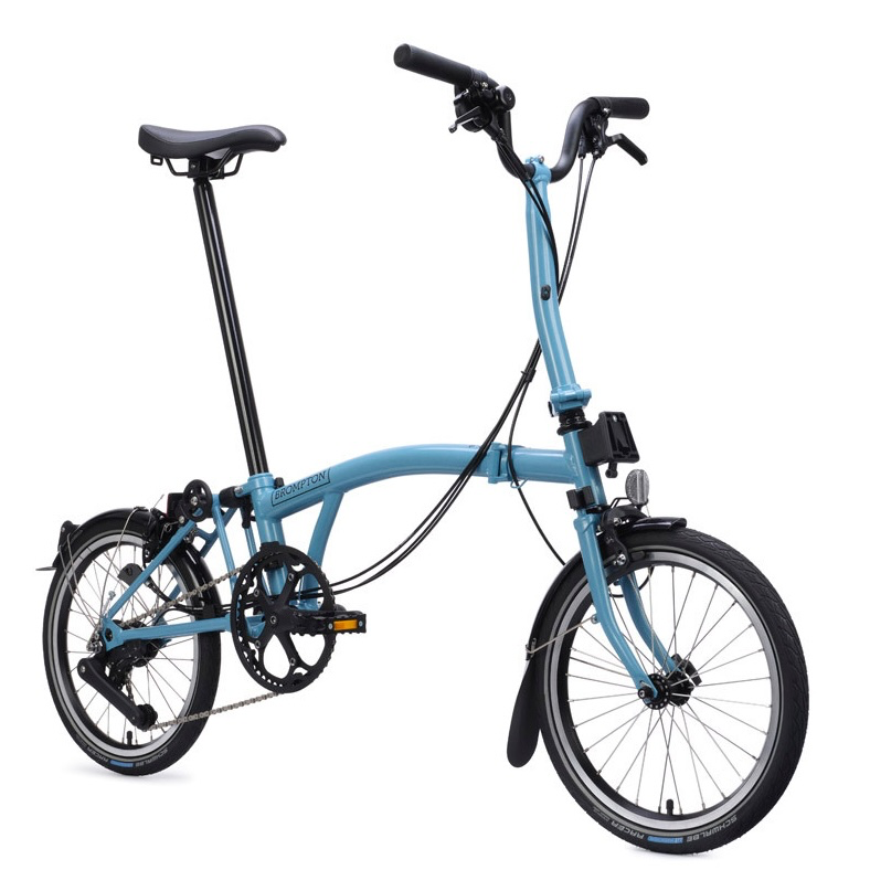 Brompton C Line 12-speed folding bike