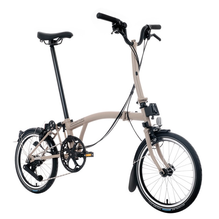 Brompton C Line 12-speed folding bike